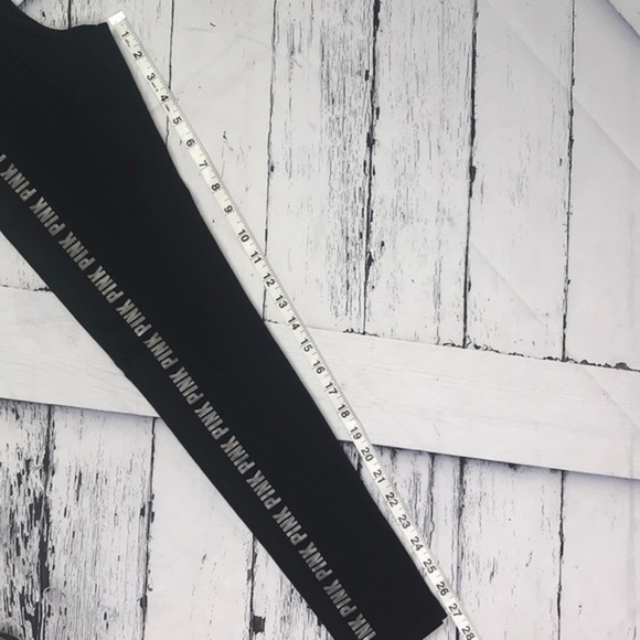 PINK VICTORIA’S SECRET Cozy Logo Leggings sz XS - Picture 9 of 9